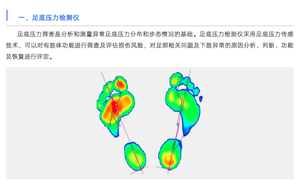 足底压力检测仪